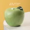 Jarrón pequeño de cerámica creativo con forma de planta hidropónica, color verde, rosa, cobre, dinero, hierba, flor, adorno decorativo para escritorio de sala de estar.