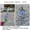 Novo Produto Transfronteiriço: Sino de Vento Artificial, Sino de Vento Grande Único, Decoração de Corredor de Casamento Lírio-do-Vale Branco, Decoração de Casa Flores Artificiais Atacado