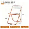 Mesa Redonda Pequena Simples Estilo Industrial de Luxo Conjunto de Mesa e Cadeira de Aço Inoxidável para Bar de Internet Celebridade Comercial Lazer Loja de Chá com Leite Café