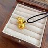 Tienda de oro con alta retención de color, método antiguo, colgante de calabaza de paz rica en oro y arena de Vietnam, colgante de calabaza de estilo retro, venta al por mayor