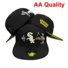 2026 Nueva Gorra de Béisbol de Equipo de Liga de Comercio Exterior Transfronterizo Más Vendida con Patrón Aa, Visera Plana, Gorra de Visera Plana de Talla Moderna