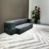 Silla Cama Plegable Hotel Ocio Sin Marco Sala de Estar Espuma Completa Dormitorio Espuma Empaquetada al Vacío Compresión Sillón Sofá Portátil