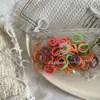 Nuevo color de bolsa banda de goma pequeña para niños no daña el cabello cuerda para el pelo anillo para el pelo