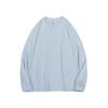 Camiseta pesada de algodón americano de 260 g para hombre y mujer, de hombros caídos, holgada, oversize, marca de moda, cuello redondo, camiseta básica para personalizar