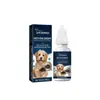 Colírio para Animais de Estimação Yegbong para Gatos e Cães para Remover Manchas Lacrimais e Aliviar os Olhos, Colírio de Limpeza Suave