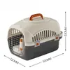 Caixa de Transporte Rígida para Animais de Estimação, Caixa de Transporte Portátil Aprovada para Companhias Aéreas para Gatos e Cães Pequenos, Gaiola de Transporte para Carro e Ar Livre