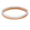 Novo Estilo Chinês Sólido Boca Fechada Sutra do Coração Método Antigo Herdado Pulseira Banhada a Cobre e Prata Moda Feminina Fosco Pulseira de Concubina Imperial Escritura