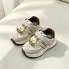 Nuevos Zapatos de Lona Transpirables de Cuero Talla 23-27 para Bebés/Niños Suela Ligera Zapatos Deportivos para Niños Zapatillas para Correr para Niños Deportes