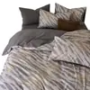 Otoño e Invierno Nuevo Juego de Cama de Algodón Cepillado 60s de Cuatro Piezas Algodón Puro Todo Algodón Engrosado Cálido Estampado Funda de Edredón Suave Suministros