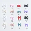 Mini exquisitos pequeños accesorios de decoración para arte de uñas moño accesorios tamaño pequeño corbata de moño resina tridimensional lindo cinta