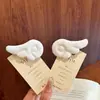 Presilha de Cabelo Doce de Asas de Anjo para Meninas, Grampo Lateral para Cabelo, Acessório de Cabelo Fofo Versátil para o Dia a Dia para Meninas