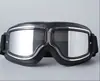 Espelho de Guidão de Motocicleta Óculos Retro Estilo Harley à Prova de Vento Areia Veículo Elétrico Capacete Meio Capacete Respirável e Seguro