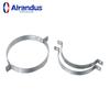 Venta al por mayor de fábrica clip para tubo de conducto de aire redondo SCP-C accesorios galvanizados multidiámetro resistencia a la corrosión