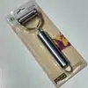 Cuchillo pelador multiusos para el hogar Rallador Cuchillo pelador 2 en 1 para frutas y verduras Cuchillo pelador cara sonriente