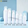Botella con Bomba de Espuma de Presión de 30 Dientes Personalizada 30/60/80ml Botella de Mousse Limpiador Botella de Recarga para Gel Antibacterial Venta Directa de Fábrica
