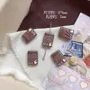 Moca Castanha Cor de Café Outono Couro Preto Kt Biscoito Espinha de Peixe Liga DIY Acessórios para Joias Artesanais com Contas