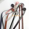 Borda em couro PU, acabamento de borda em couro para roupas, malas, cortinas, estofados, sofás, almofadas decorativas, acabamento de borda enrolada, tira de couro colorida dobrada