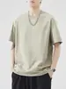 Ropa para Hombre Fengshe / Presenta principalmente camisetas de manga corta holgadas de seda helada bordada de peso pesado de 260g estilo japonés para hombre, adecuadas para la moda casual de verano