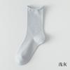 95% Algodón Pilas Enrollables Primavera y Verano Malla de Algodón Puro Calcetines de Mujer de Media Caña con Encaje Color Sólido Finos Calcetines de Algodón Boneless Zhuji
