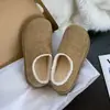 Zapatos de Algodón Slip-On Antideslizantes para Nieve Birkenstock Modelo Nuevo 2026 Papa Pequeña Otoño e Invierno Cálidos con Forro de Felpa Slip-On Zapatos de Algodón Peludos