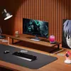 Soporte para monitor de computadora, elevador de monitor para escritorio, organizador de escritorio para juegos, base elevada para almacenamiento de pantalla de portátil