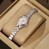 2026 Nuevo Reloj Pulsera Casual Transfronterizo Compacto y Elegante para Mujer, Reloj de Cuarzo Decorativo de Aleación, Venta al por Mayor desde el Fabricante