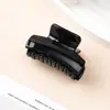 Presilha de Cabelo Pequena Lisa Cor Sólida Versátil Estilo Coreano Doce e Elegante Estilo Preguiçoso Francês Raiz do Cabelo Coque Estampa de Leopardo Presilha de Cabelo Venda por Atacado