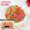 Bandas elásticas para el cabello de niños, bebé no lastima el cabello, alta elasticidad, bandas para el cabello de niñas, niña pequeña, bandas elásticas desechables para el cabello, mujeres