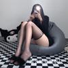 Nuevo Estilo Brillante Sexy para Mujer Totalmente Transparente Sexy Entrepierna Abierta Medias de Seda Brillantes Sin Marcas Ultrafinas Pasión Sedoso Sin Desprendimiento 4004