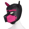 Cabeza de Perro Sm Disfraz Sexy Headgear Juego de Rol para Adultos Vestido de Baile Disfraz Accesorios de Adiestramiento Canino Bondage Castigo