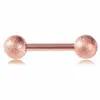 Comercio electrónico transfronterizo nuevo acero inoxidable mate tongue nail uña de leche personalidad europea y americana moda barra piercing joyería para la lengua