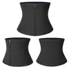 Cinturón lumbar reductor de sudor transfronterizo, faja moldeadora posparto, cinturón de soporte lumbar reductor de sudor para sauna fitness, entrenador de cintura con hebilla de tres filas