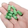 Jade Jade Verde Seco Passpartout Jade Contas Espalhadas Base Branca Contas Redondas Retas Verdes Acessórios Colar Pulseira Coluna Reta Contas