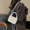 Elegante y Compacta Bandolera Bolso de Mano de Trabajo para Mujer 2025 Nuevo Elegante Nicho de Gama Alta Cruzado Pequeño Cuadrado