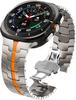 Adecuado para Correa de Reloj Samsung Whtch8 47mm Aleación de Titanio Iron Man Acero Inoxidable Correa de Reloj Metal Titanio Correa de Reloj