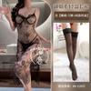 Lingerie Sexy Renda Transparente Peça Única Camisola Padrão Suspender Boate Sexy Camisola Transparente Roupão de Casal