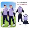 Ropa de jardín de infantes de estilo británico, primavera y otoño, de tres piezas, nueva ropa de béisbol para niños, ropa deportiva para clases, uniforme de escuela primaria.