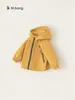 Ropa de otoño Bangxuan para niños, sudadera lisa para bebé, top para exteriores para niños, ropa infantil de Huzhou Zhili, chaqueta para niñas