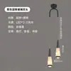 Serie de Lámparas Colgantes de Cristal de Vidrio en Forma de Cono de Lujo LED para Dormitorio, Mesita de Noche, Barra de Bar, Cabezal Único, Doble Cabezal, Luz Tricolor