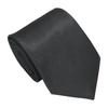 Business Casual Homens Tie Poliéster Sarja de Seda Preto Vermelho Terno Acessórios 8cm Gravata Cor Sólida
