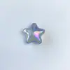 Acrílico de Color Uv Galvanizado con Purpurina Fina Estrella Gruesa de Cinco Puntas Cadena para Teléfono Móvil DIY Pulsera Cuentas Material de Cuentas Sueltas Accesorios de Joyería