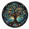 Colgante Acrílico Temu Producto Nuevo Transfronterizo Estilo Bohemio Interior Exterior Decoración Colorida Placa Redonda Acrílica