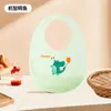 Babadores de bebê para comer comida complementar bolso de arroz impermeável silicone bebê super macio verão babadores infantis saliva anti-sujo ultrafino