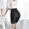 Pantalones Abdominales de Encaje de Cintura Alta Pantalones de Seguridad para Mujer Pantalones Deslizantes para el Cuerpo de Seda Helada Talla Grande Pantalones Deslizantes para Cadera Leggings Anticelulíticos Delgados