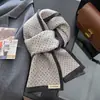 Bufanda de Punto Gruesa Cálida de Alta Gama Estilo Coreano para Mujer, Otoño e Invierno 2025, con Lana, Calentador de Cuello Suave y Versátil para Estudiantes