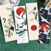 30 Piezas de Marcadores de Libro Estilo Antiguo de Grulla Serie Manual Sencillo Material Creativo Literario Marcador de Papel para Lectura Se Puede DIY