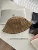 Sombrero de Pescador de Algodón y Lino Estilo Japonés para Mujer, Sombrero de Sol Delgado Transpirable de Verano, Sombrero Cubo Adelgazante para la Cara, Protección Solar, Sombrero Versátil de Color Sólido de Moda