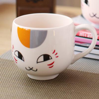 智贝SKU图_1猫老师日式陶瓷餐具陶瓷碗套装带盖泡面碗卡
