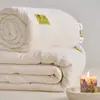 Colcha de Fibra de Soja Li Guanqi 55%, Classe A, Núcleo de Colcha Waffle 100% Algodão, Colcha Quente Espessa, Colcha de Inverno, Colcha de Primavera e Outono