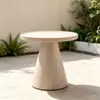 Silla de ratán para patio exterior, mesa y sillas de ocio, balcón al aire libre de jardín para el hogar, silla creativa con respaldo de cuerda para casa de huéspedes, mesa de café pequeña